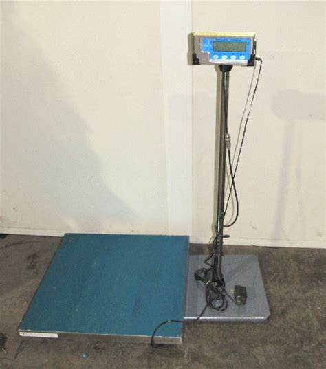 Brecknell PS500-22S Series PS500 Floor Scale, 500 Pound/ 250kg Capacity ...