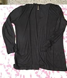 ESPRESSO Women's Rayon Open Neck Shrug (ESP-3050-S_Black_S) : Amazon.in ...