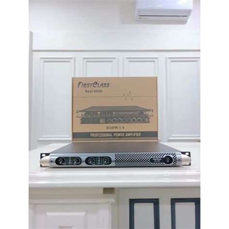 Jual POWER AMPLIFIER FIRSTCLASS BEST4500 FIRST CLASS BEST-4500 4CH ...