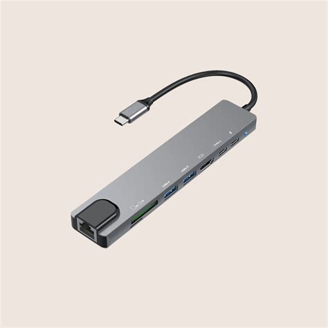 Best 8-in-1 USB-C Hub | Power Delivery 87W – Aura