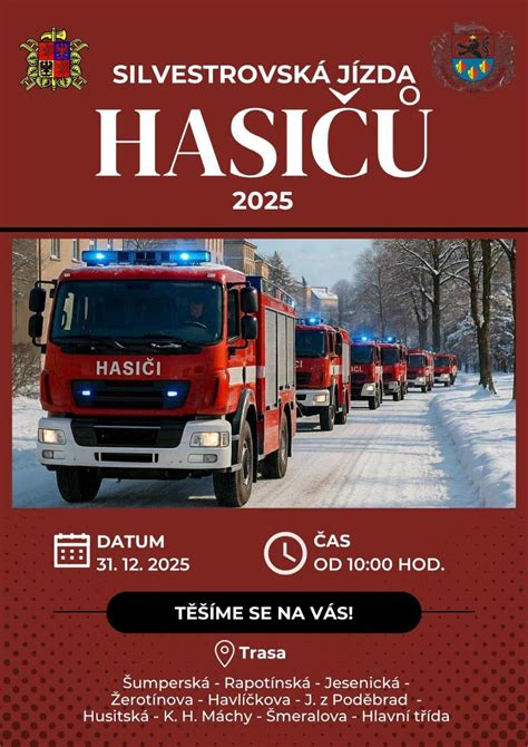 Silvestrovská jízda hasičů okresu Šumperk, Šumperk, Sumperk , 31 ...