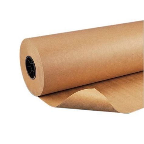 A One Papers - Brown Virgin Kraft Paper Roll Supplier from Faridabad