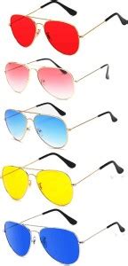 Red Sunglasses - Buy Red Sunglasses online at Best Prices in India ...
