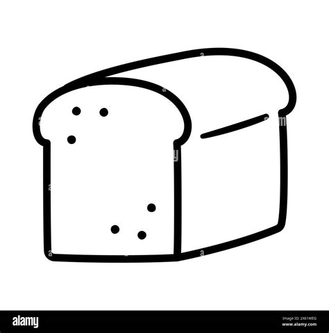 Loaf Of Bread Drawing Bread Drawing Bakery Product Sketch Royalty Free