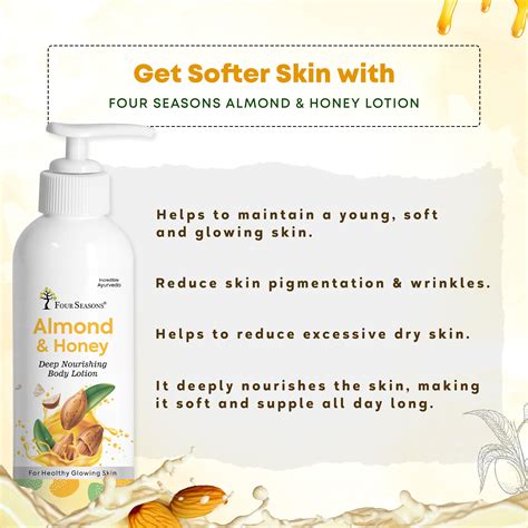 Almond & Honey Deep Nourishing Body Lotion – Four Seasons Ayurveda