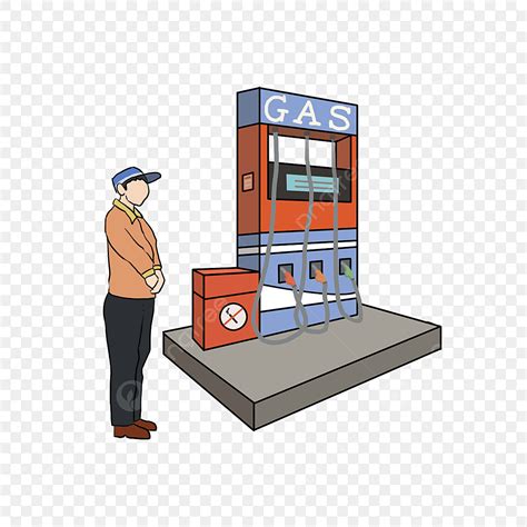 Clip Art Red Blue Gas Station PNG , Clipart De Estação De Gasolina ...