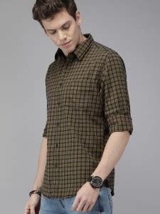 Roadster Men Checkered Casual Multicolor Shirt - Buy Roadster Men ...