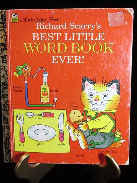 Richard Scarry's Best Little Word Book Ever by Richard Scarry (2001 ...