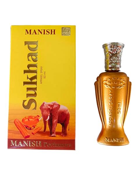 MANISH PERFUMERS SUKHAD Apparel Spray Attar 50 ML Box Pure Sukhad Attar ...