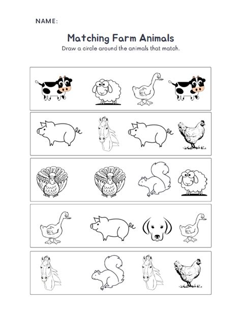 The Animals On The Farm Worksheet - Write The Animal | Super Simple ...