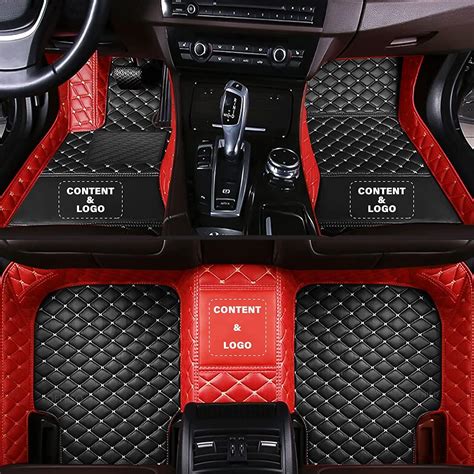 Custom Car Floor Mats Fit for 99.9% Sedan SUV Sports Car Leather Floor ...