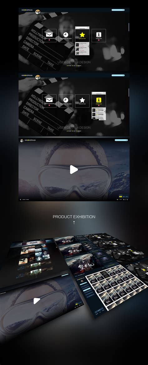 电影网站模版设计|网页|其他网页|dw小宇 - 原创作品 - 站酷 (ZCOOL)