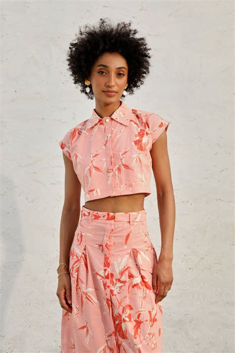 Peach Crush Co-ord Set - Sunscape