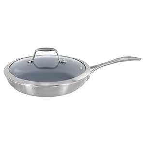 Buy ZWILLING Stainless Steel Fry Pan, 9.5 Inches, 1 Piece Online at Low ...