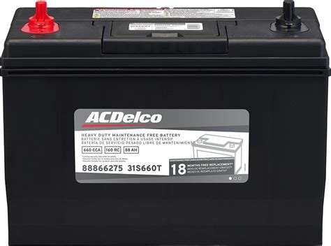 Amazon.com: ACDelco Silver 31S660T 18 Month Warranty Heavy Duty BCI ...