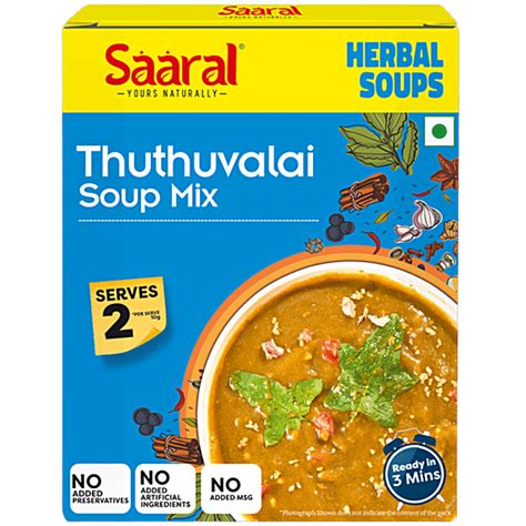 Buy Saaral Thoothuvalai Soup Mix - Made With 100% Real Herbs Online at ...