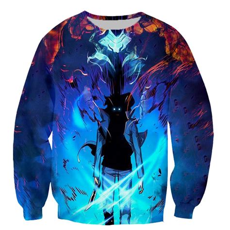 ®Solo Leveling Sweater with Print Official Merch | Solo Leveling Merch ...
