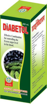 DIABETOL || Aseptic Laboratories