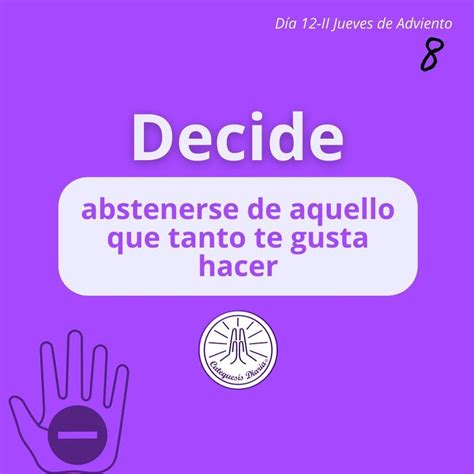 Decide - Purple Poster with Words in Spanish