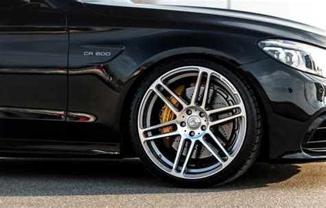 Download wallpaper wing, wheel, Mercedes, drives, AMG, Manhart, W205 ...