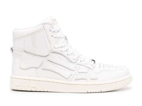 AMIRI Skel Top Hi Triple White – Krazy Kikx