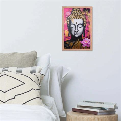 Serene Zen Buddha Framed Print | ZenArtBliss.com – Zenartbliss