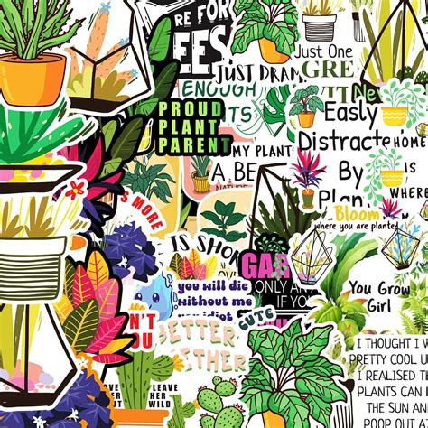 Buy Gardening Sticker Packs [50 sticker] Online | Premium Waterproof ...