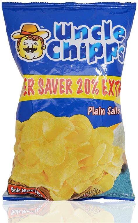Uncle Chips Snacks - Plain Salted, 50g+10g Pack : Amazon.in: Grocery ...