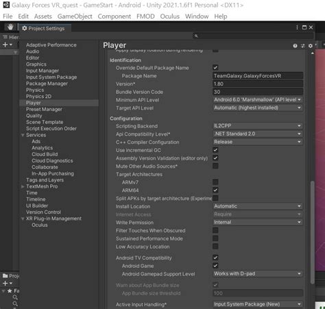 Image result for Unity Build for Oculus Quest 2