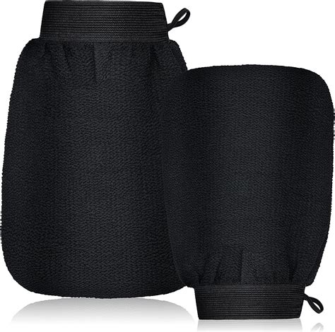 Buy BLOOMIFY Moroccan Hammam Exfoliating Kessa Gloves for Body ...