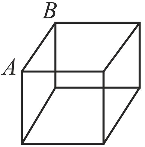 In the above arrangement, each side of the cube have the same ...