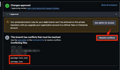 Image result for Package Lock JSON Merge Conflicts