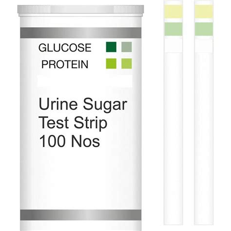 Microsidd Urine Strips glucose protein 100 strip pack