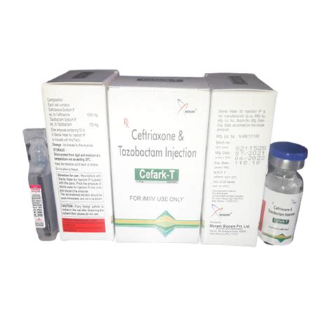 CEFARK-T 1.125 Injection Monark Biocare Private Limited