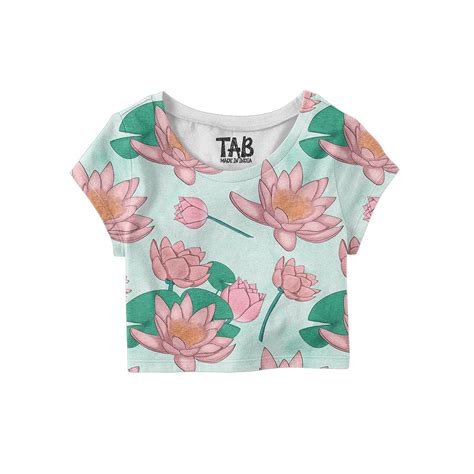 Printed Crop Top#12 – The Apparel Box