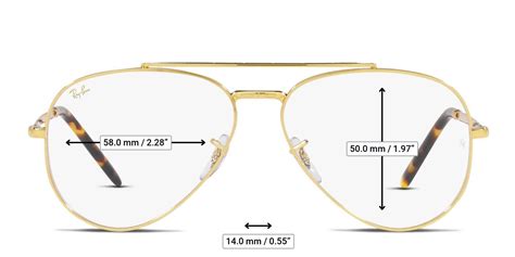 Ray-Ban RX3625V New Aviator Gold Eyeglasses | Includes Free Rx Lenses ...