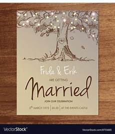 Invitation Layout For Wedding by Wedding Invitation Template Mock Up Design Layout Vector Image Invitation Layout For Wedding