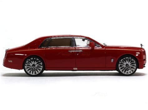 Rolls Royce Phantom VIII red 1:64 diecast scale miniature car | Scale ...