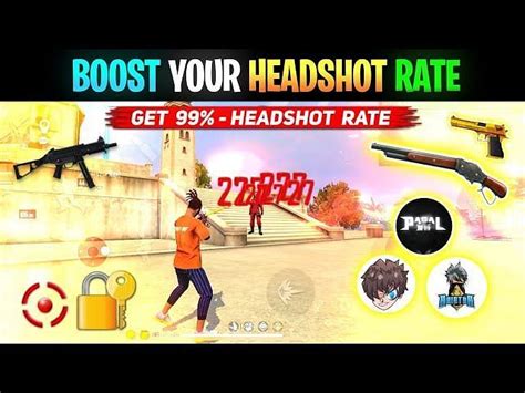 5 Free Fire tips to maintain high headshot percentage