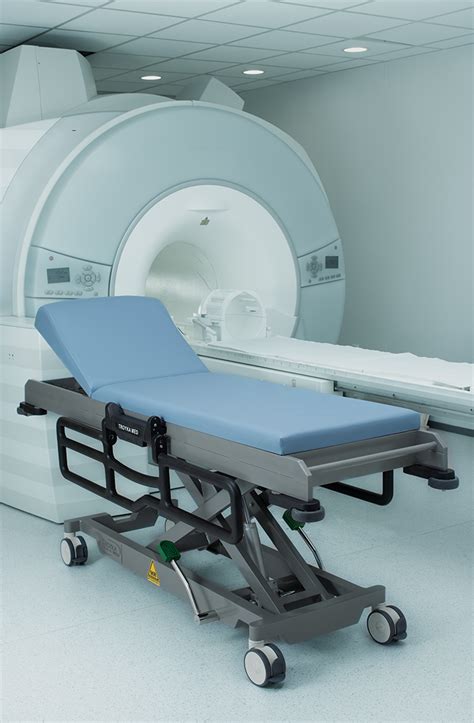 MRI compatible stretcher to transport disabled patients safely