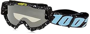 100% Unisex-Adult Milkyway Acurri Goggles With Clear Lens (Black/White ...