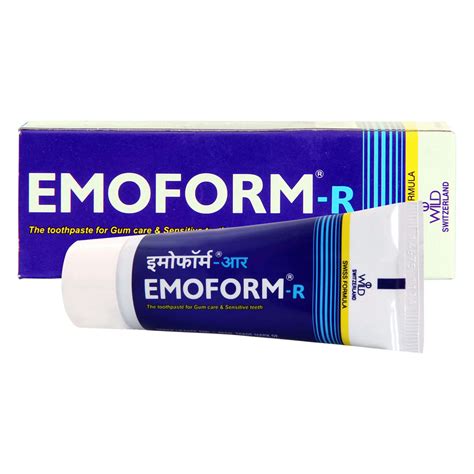 Emoform-R Toothpaste, 50 gm Price, Uses, Side Effects, Composition ...
