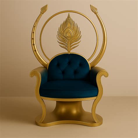 Ras Leela Infinity Armchair – Krishna-Inspired Luxury Seating – V Home ...
