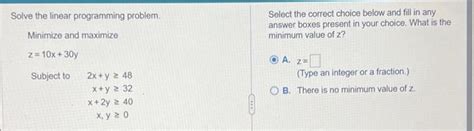 Image result for Linear Programming Minimize