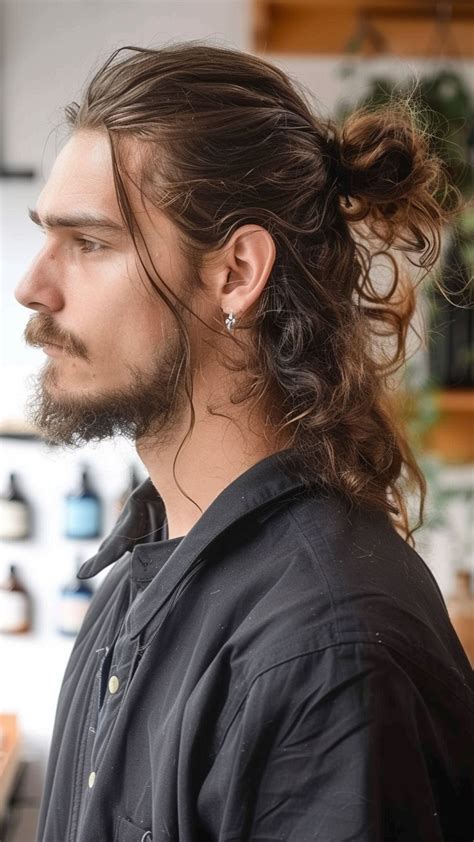 22 Long Hairstyles for Men of All Ages | Peinados para hombre de ...