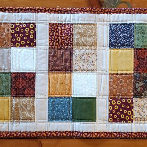 Quilted Table Runner Patterns - Etsy