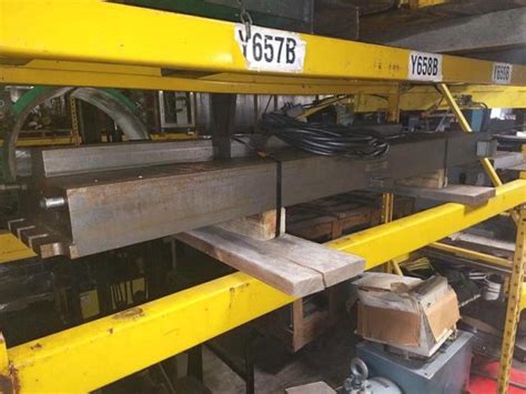 16" x 84" Magna-Lock Corp Electromagnetic Chuck HG-884FH, 110 V DC w ...