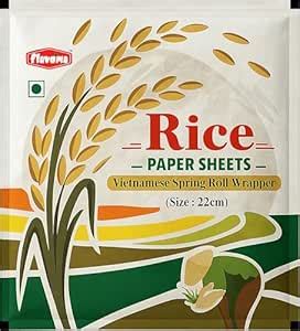 Flavoma Rice Paper Sheets 100g (22cm) | Vietnamese Gluten Free Spring ...