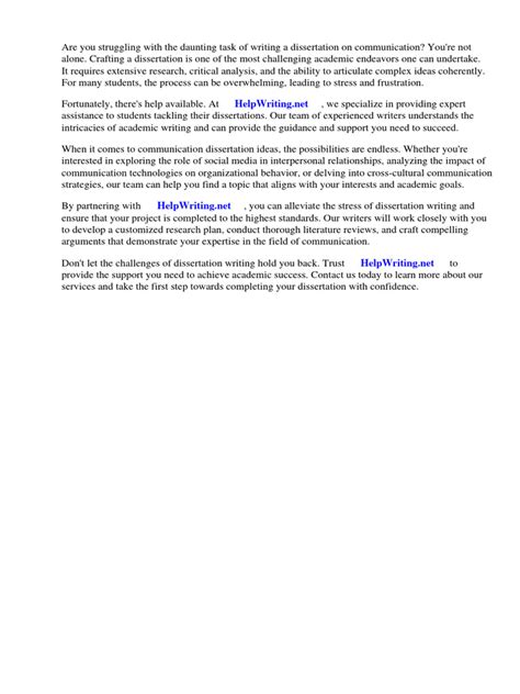 Communication Dissertation Topics 的图像结果