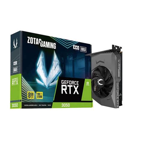 Zotac Gaming RTX 3050 Eco Solo 8GB Graphics Card - Microcenter India
